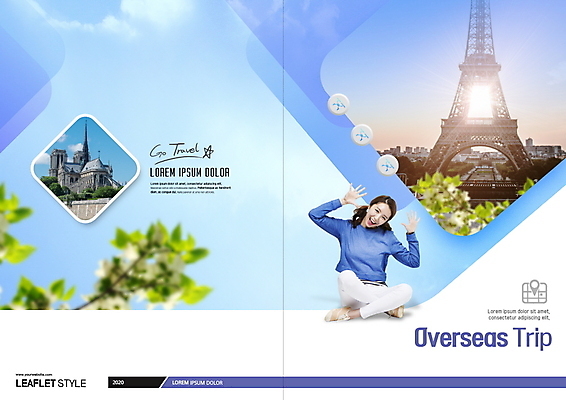 PSD 템플릿 표지디자인 북디자인 출판디자인 여자 표지 리플렛 해외여행 여행 북커버 한명 팜플렛 20대 성인 파란색 한국인 에펠탑 즐거움 파리_프랑스 성인여자한명만 이미지템플릿 1 해외 감정 컬러 사람 동양인 청년 프랑스 파리 랜드마크 여자한명만 성인여자만 파일형식
