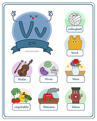 알파벳 영어 교육 채소 일러스트 대문자 영어교육 사람없음 단어 세트 꽃병 조끼 바이러스 바이올린 V 화산 소문자 배구공 낱말카드 이모티콘 밸브 에듀 스쿨팩 워크북 국내일러스트 AI파일 문자 꽃 스포츠용품 공 현악기 교재 산 외투 배구 교구 에듀케이션 파일형식 벡터