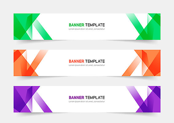 도형 배너 가로배너 일러스트 프레임 사람없음 컬러풀 라벨 역동적 겹침 그라데이션 기하학 지오메트릭 배너세트 국내일러스트 AI파일 컬러 컨셉 무늬 가로 세트 파일형식 벡터