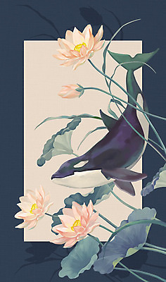 PSD 동물 구름 한마리 꽃 별 줄기 일러스트 상상 하늘 연꽃 상상일러스트 사람없음 판타지 수영 자유 달 비행 풀잎 고래 감성 범고래 몽환 국내일러스트 자연요소 식물 1 컨셉 잎 포유류 수중동물 수상스포츠 풀_식물 파일형식