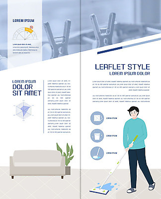 PSD 템플릿 표지디자인 북디자인 출판디자인 남자 내지 화분 리플렛 2단접지 북커버 한명 팜플렛 성인 파란색 소파 깨끗함 청결 청소 걸레 닦기 이미지템플릿 1 컬러 컨셉 의자 모션 사람 위생 청소도구 파일형식
