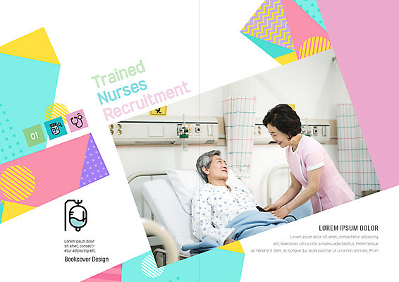 PSD 템플릿 표지디자인 북디자인 출판디자인 여자 노년 남자 ZIP 내지 리플렛 북커버 의학 병원 미소 사람 팜플렛 성인 두명 진료 한국인 환자 간호사 의료진 침대 실버 60대 전단템플릿 병실 채용 노인만 INDD 이미지템플릿 직업 가구 비즈니스 표정 동양인 전단 성인만 파일형식