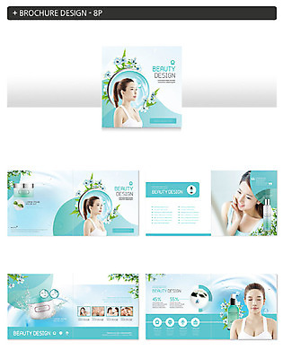 템플릿 여자 꽃 ZIP 하늘색 잎 자연 팜플렛 여러명 20대 성인 뷰티 화장품 한국인 수분크림 성인여자만 인디자인 INDD 이미지템플릿 식물 다수 사람 동양인 청년 파란색 생태계 여자만 성인만 파일형식