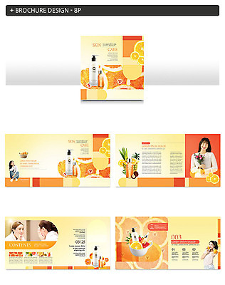 템플릿 여자 ZIP 오렌지 과일 팜플렛 20대 성인 30대 뷰티 주황색 화장품 한국인 피부관리 스킨케어 비타민C 천연화장품 의료성형뷰티 성인여자만 인디자인 INDD 이미지템플릿 컬러 사람 동양인 청년 장년 비타민 여자만 성인만 파일형식