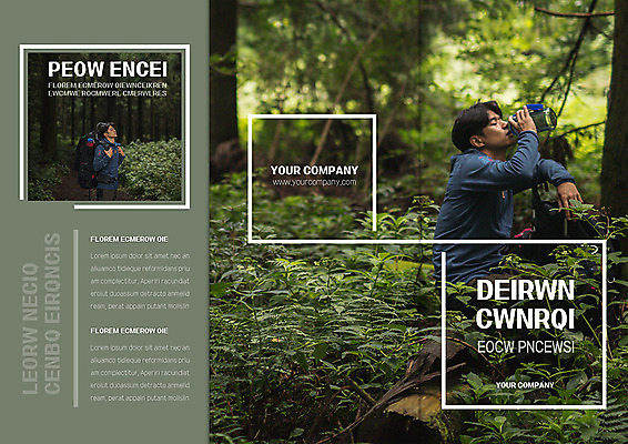 템플릿 표지디자인 북디자인 출판디자인 표지 남자 리플렛 북커버 3단접지 팜플렛 20대 성인 두명 세트 등산 캠핑 한국인 숲 성인남자만 이미지템플릿 AI파일 레저 사람 동양인 청년 트래킹 남자만 성인만 파일형식 벡터