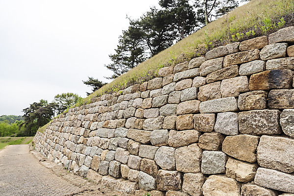 포토 JPG 주간 나무 한국전통 여행 유적지 풍경 사람없음 야외 관광지 봄 세계문화유산 문화재 역사 한국사 국내여행 부여 사적지 성곽길 백제역사유적지구 부여나성 국내포토 자연요소 식물 전통 계절 길 고건축 한국 성 충청남도 파일형식
