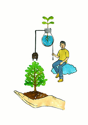 PSD 나무 구름 라이프스타일 손 남자 일러스트 전구 수채화 한명 자연보호 환경 그린캠페인 흙 그린에너지 콘센트 전기에너지 환경보전 에코 친환경 유기농 에코라이프 묘목 전구모양 성인남자한명만 세계환경의날 필환경 그린슈머 국내일러스트 자연요소 모양 식물 1 웰빙 캠페인 자연 사람 생활 신체부위 에너지 보호 사회이슈 남자한명만 성인남자만 파일형식 법정기념일