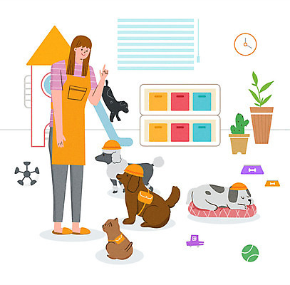 PSD 동물 라이프스타일 여자 교육 행복 반려견 시계 쿠션 여러마리 일러스트 축구공 가족 함께함 사랑 한명 사람 성인 교사 유치원 가족라이프 블라인드 개 강아지 미끄럼틀 즐거움 유치원선생님 동행 반려 성인여자한명만 국내일러스트 직업 1 감정 다수 컨셉 공 축구용품 포유류 관계 생활 반려동물 커튼 놀이기구 여자한명만 성인여자만 파일형식