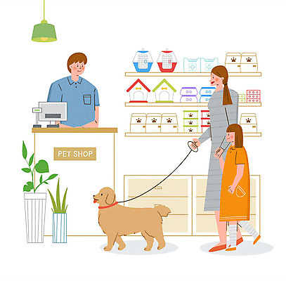 PSD 식물 동물 한마리 라이프스타일 여자 남자 행복 화분 반려견 일러스트 가족 모녀 함께함 사랑 사람 소녀 성인 세명 캐리어 가족라이프 개 리트리버 강아지 즐거움 서랍장 통조림 개집 목줄 동행 개사료 반려 애완동물가게 포스기 국내일러스트 1 딸 감정 어린이 가구 컨셉 포유류 관계 엄마 생활 반려동물 상점 여행가방 기계 먹이 애견용품 파일형식 반려용품