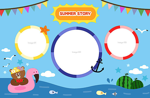 한마리 바다 동물캐릭터 일러스트 곰 갈매기 여름음식 수박 프레임 어류 사람없음 여름 파란색 태양 귀여움 앨범 플라밍고 튜브 가랜드 프레임일러스트 플라밍고튜브 제철과일 국내일러스트 일러캐릭터 AI파일 자연요소 동물 캐릭터 1 계절 음식 컬러 컨셉 과일 포유류 조류 수중동물 파티용품 제철 파일형식 벡터 여름_계절