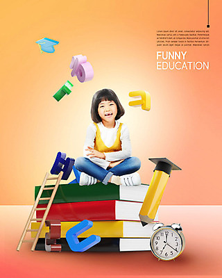 PSD 편집이미지 여자 어린이교육 교육 어린이 학사모 사다리 한명 웃음 사람 앉기 소녀 한글 책 연필 한국인 자명종 즐거움 모음 자음 소녀한명만 리빙코랄 이미지편집 문자 모자_잡화 1 감정 시계 졸업 모션 학용품 표정 동양인 필기구 알람 도구 여자한명만 소녀만 파일형식 트랜드컬러 코랄
