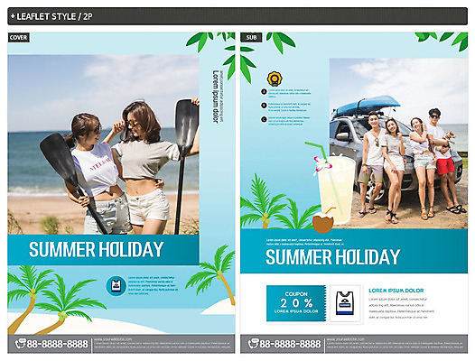 템플릿 여자 남자 ZIP 리플렛 여행 자동차 여러명 20대 성인 해변 여름 30대 파란색 여름휴가 바캉스 야자수 한국인 즐거움 전단템플릿 전단 패들 성인만 인디자인 INDD 이미지템플릿 나무 계절 감정 육상교통 바다 컬러 다수 휴가 사람 동양인 청년 장년 노_배의노 홍보물 파일형식 여름_계절