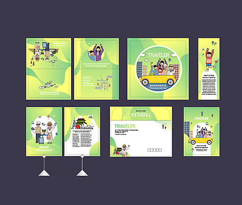 템플릿 배너 배너템플릿 여자 할아버지 남자 할머니 여행 자동차 휴가 가족여행 이벤트 여러명 초록색 세트 노부부 현수막 편지 엽서 초대장 약도 소봉투 행사세트 행사템플릿 AI파일 부부 노년 육상교통 컬러 다수 지도 편지봉투 카드_감사 사람 파일형식 벡터