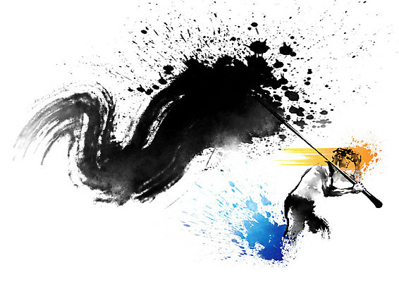 PSD 손 응시 남자 일러스트 캘리그라피 응원 붓터치 흑백 한명 들기 사람 성인 파란색 노란색 파이팅 힘 기쁨 깃발 관찰 번짐 열정 격려 주시 힘찬 성인남자한명만 국내일러스트 1 시선 감정 컬러 컨셉 모션 촬영기법 신체부위 남자한명만 성인남자만 파일형식 효과