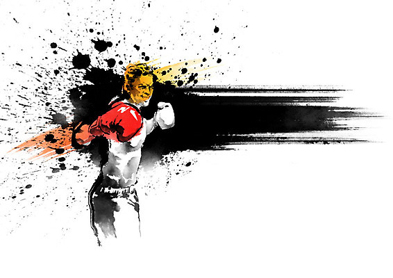 PSD 남자 일러스트 캘리그라피 응원 붓터치 흑백 한명 사람 성인 빨간색 노란색 파이팅 힘 권투 기쁨 깃발 권투선수 번짐 열정 격려 펀치볼 성인남자한명만 국내일러스트 1 감정 컬러 모션 운동선수 촬영기법 운동기구 격투기 남자한명만 성인남자만 파일형식 효과