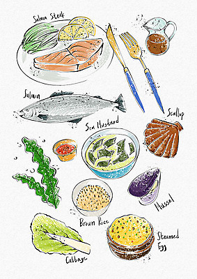 PSD 웰빙 음식 포크 다이어트 일러스트 식재료 건강 사람없음 건강관리 신선 나이프 해산물 유기농 양배추 홍합 연어 가리비 웰빙라이프 건강식품 미역 계란찜 다이어트음식 미역국 소스통 연어스테이크 현미밥 국내일러스트 라이프스타일 식기 채소 밥 조개 어패류 통 관리 어류 스테이크 소스_음식 해조류 칼 계란요리 찜 국 파일형식