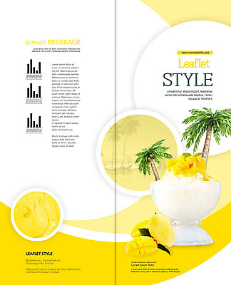PSD 템플릿 표지디자인 북디자인 출판디자인 표지 음료 리플렛 2단접지 북커버 과일 디저트 여름음식 이벤트 팜플렛 사람없음 여름 야자수 노란색 카페 달콤 시원함 망고 망고빙수 제철음식 이미지템플릿 나무 계절 음식 컬러 상점 맛 열대과일 빙수 제철 파일형식 여름_계절