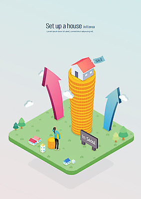 여자 화살표 돈 일러스트 부동산 서울 한명 사람 경제 판매 세일 동전 사회 사회이슈 입체 내집마련 집값 아이소메트릭 경제불황 동전탑 집값대란 집값상승 하우스푸어 국내일러스트 AI파일 1 컨셉 한국 금융 쌓기 재산 상승 불황 공동체 파일형식 벡터