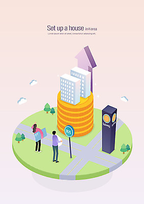 여자 남자 일러스트 부동산 아파트 사람 두명 경제 동전 사회 전철 사회이슈 입체 내집마련 집값 아이소메트릭 전철역 경제불황 분양 아파트분양 집값대란 집값상승 하우스푸어 국내일러스트 AI파일 육상교통 컨셉 돈 대중교통 주택 금융 재산 역 상승 불황 공동체 파일형식 벡터