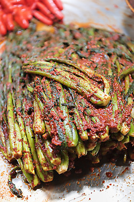 포토 JPG 음식 실내 사람없음 시장 특산물 여수 맛집 갓김치 향토음식 국내포토 김치 내부 전라남도 파일형식