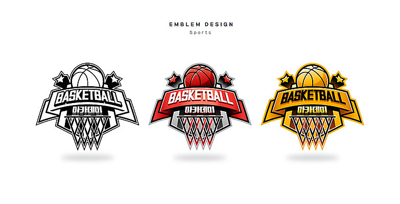 스티커 일러스트 농구 농구공 사람없음 세트 컬러풀 라벨 심볼 농구대 국내일러스트 AI파일 컬러 공 프레임 구기 골대 파일형식 벡터