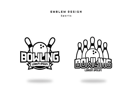 스티커 라인일러스트 일러스트 흑백 사람없음 세트 라벨 볼링핀 볼링 심볼 볼링공 국내일러스트 AI파일 공 프레임 촬영기법 구기 볼링용품 파일형식 벡터