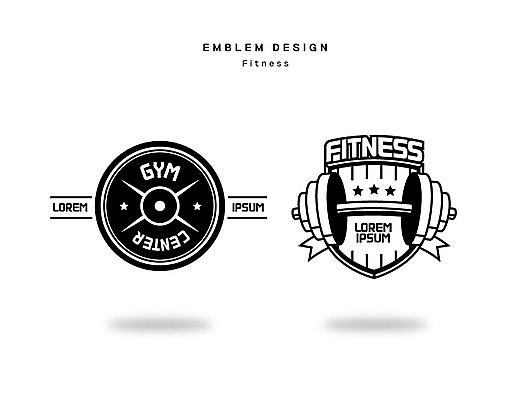 스티커 라인일러스트 일러스트 흑백 사람없음 세트 라벨 헬스 아령 역기 심볼 국내일러스트 AI파일 프레임 촬영기법 운동 파일형식 벡터