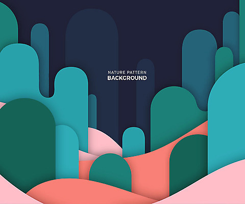 디자인 백그라운드 패턴 곡선 일러스트 추상 산 사람없음 컬러풀 패턴백그라운드 네이처 국내일러스트 AI파일 선 컬러 무늬 파일형식 벡터