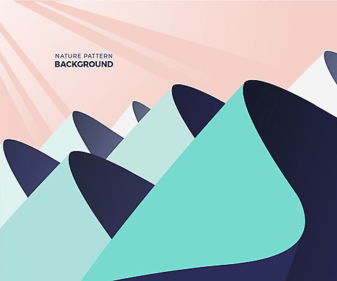 디자인 백그라운드 패턴 곡선 일러스트 추상 산 사람없음 컬러풀 패턴백그라운드 네이처 국내일러스트 AI파일 선 컬러 무늬 파일형식 벡터