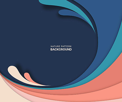 디자인 파도 백그라운드 패턴 곡선 일러스트 추상 사람없음 패턴백그라운드 네이처 국내일러스트 AI파일 선 바다 무늬 파일형식 벡터