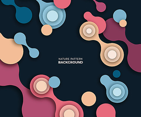 디자인 백그라운드 패턴 일러스트 추상 사람없음 컬러풀 패턴백그라운드 원형 겹침 네이처 국내일러스트 AI파일 도형 컬러 무늬 파일형식 벡터