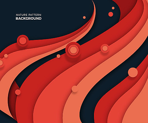 디자인 백그라운드 패턴 곡선 일러스트 불 추상 사람없음 빨간색 패턴백그라운드 네이처 국내일러스트 AI파일 자연요소 선 컬러 무늬 파일형식 벡터