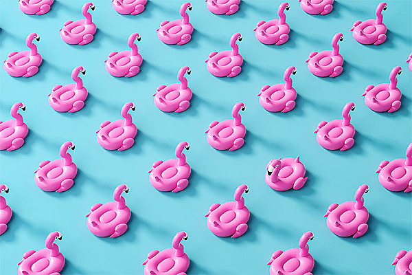 PSD 편집 편집이미지 패턴 사람없음 여름 파란색 여름휴가 바캉스 3D 귀여움 여러개 플라밍고 입체 디지털합성 오브젝트 튜브 폴리곤 편집소스 플라밍고튜브 편집3D 계절 컬러 다수 컨셉 무늬 조류 휴가 파일형식 여름_계절