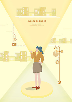 전신 PSD 여자 돈 일러스트 비즈니스 그래프 저울 한명 사람 건물 금융 경제 노란색 달러 글로벌비즈니스 도시 직장인 비즈니스우먼 스마트 은행 알고리즘 국내일러스트 직업 1 건축물 컬러 컨셉 글로벌 재산 파일형식