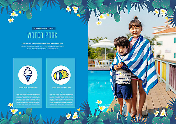 PSD 템플릿 표지디자인 북디자인 출판디자인 여자 남자 내지 어린이 리플렛 북커버 휴가 아이스크림 야외수영장 남매 사람 소녀 소년 팜플렛 두명 여름 파란색 여름휴가 바캉스 수건 한국인 시원함 즐거움 펜션 어린이만 이미지템플릿 계절 감정 컬러 가족 숙소 디저트 수영장 동양인 위생용품 파일형식 여름_계절