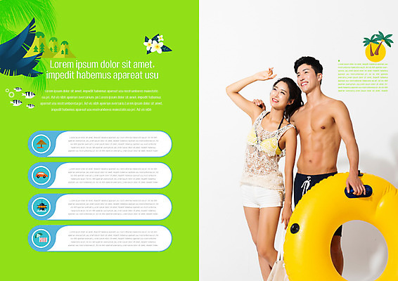 PSD 템플릿 커플 여자 남자 수영복 내지 북커버 휴가 사람 성인 두명 초록색 여름 30대 여름휴가 바캉스 한국인 즐거움 튜브 워터파크 성인만 이미지템플릿 옷 계절 감정 컬러 관계 수영장 동양인 장년 파일형식 여름_계절