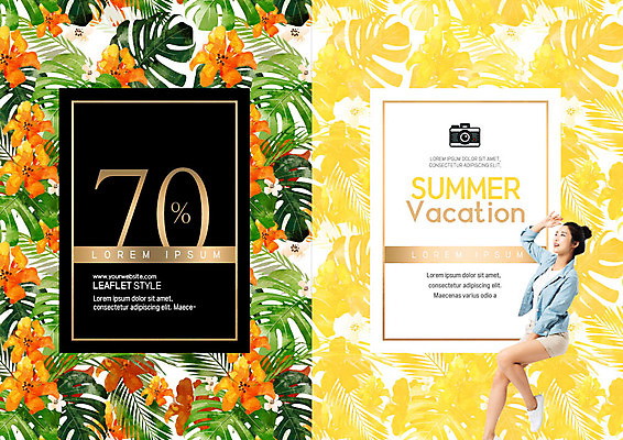 PSD 템플릿 표지디자인 북디자인 출판디자인 여자 표지 꽃 리플렛 북커버 휴가 한명 사람 팜플렛 성인 여름 30대 여름휴가 바캉스 쇼핑 노란색 세일 한국인 시원함 즐거움 야자수잎 성인여자한명만 이미지템플릿 식물 1 계절 감정 컬러 잎 동양인 장년 여자한명만 성인여자만 파일형식 여름_계절