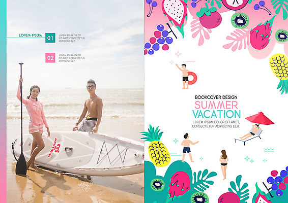 PSD 템플릿 표지디자인 북디자인 출판디자인 여자 표지 남자 리플렛 바다 분홍색 북커버 과일 물놀이 휴가 사람 팜플렛 여러명 20대 성인 해변 여름 여름휴가 바캉스 한국인 시원함 즐거움 카약 패들 패들보드 이미지템플릿 계절 감정 컬러 다수 놀이 동양인 청년 수상스포츠 서핑 노_배의노 파일형식 여름_계절