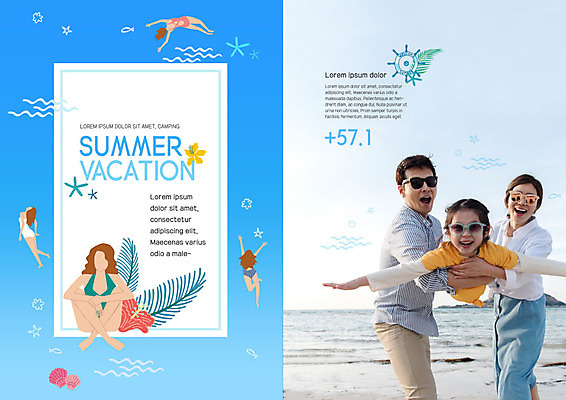 PSD 템플릿 표지디자인 북디자인 출판디자인 여자 남자 딸 내지 어린이 리플렛 40대 중년 북커버 가족 물놀이 엄마 휴가 사람 소녀 팜플렛 여러명 성인 해변 여름 30대 파란색 여름휴가 바캉스 선글라스 한국인 아빠 시원함 즐거움 이미지템플릿 계절 감정 안경 바다 컬러 다수 관계 놀이 동양인 장년 파일형식 여름_계절