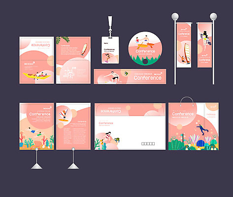 템플릿 배너템플릿 여자 남자 스포츠 분홍색 팜플렛 여러명 세트 현수막 수상스포츠 서핑 전단 홍보물 스쿠버다이빙 엽서 초대장 카약 패키지 약도 박람회 손부채 소봉투 행사세트 행사템플릿 AI파일 배너 컬러 다수 지도 편지봉투 카드_감사 사람 편지 파일형식 벡터