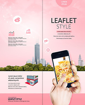 PSD 템플릿 표지디자인 북디자인 손 출판디자인 표지 리플렛 분홍색 2단접지 북커버 피자 이벤트 빌딩 팜플렛 신체부위 스마트폰 야식 주문 편리함 배달음식 이미지템플릿 음식 컬러 컨셉 패스트푸드 서양음식 사람 건물 핸드폰 스마트기기 배달 파일형식