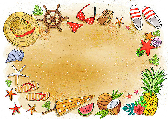 PSD 모자 수영복 바다 백그라운드 신발 일러스트 프레임 바캉스용품 사람없음 여름 비키니 모래사장 갈색 파라솔 조개껍데기 시원함 파인애플 즐거움 프레임일러스트 국내일러스트 잡화 옷 계절 감정 컬러 과일 조개 오브젝트 열대과일 파일형식