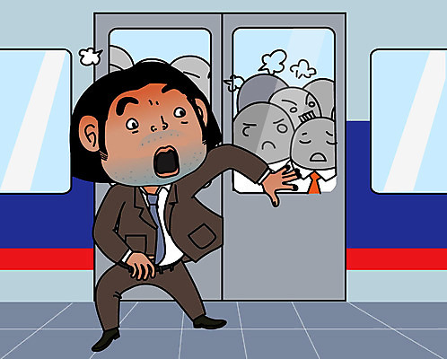 남자 일러스트 대중교통 여러명 성인 비즈니스라이프 놀람 비즈니스맨 전철 출퇴근 지옥철 성인남자만 국내일러스트 AI파일 라이프스타일 감정 육상교통 교통수단 다수 비즈니스 표정 사람 직장인 남자만 성인만 파일형식 벡터