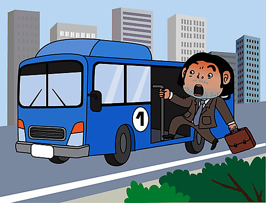 남자 일러스트 버스 대중교통 한명 사람 성인 비즈니스라이프 직장인 비즈니스맨 출근 성인남자한명만 국내일러스트 AI파일 직업 1 라이프스타일 육상교통 교통수단 비즈니스 출퇴근 남자한명만 성인남자만 파일형식 벡터