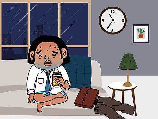 남자 일러스트 스트레스 맥주 한명 사람 성인 비즈니스라이프 업무 직장인 비즈니스맨 야간 고민 성인남자한명만 국내일러스트 AI파일 자연요소 직업 1 라이프스타일 감정 비즈니스 주류 작업 남자한명만 성인남자만 파일형식 벡터