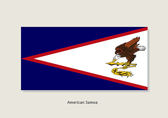 나라 일러스트 사람없음 세계 국기 아메리칸사모아 아메리칸사모아국기 국내일러스트 AI파일 파일형식 벡터