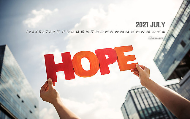 JPG 월페이퍼 바탕화면 7월 날짜 파일형식