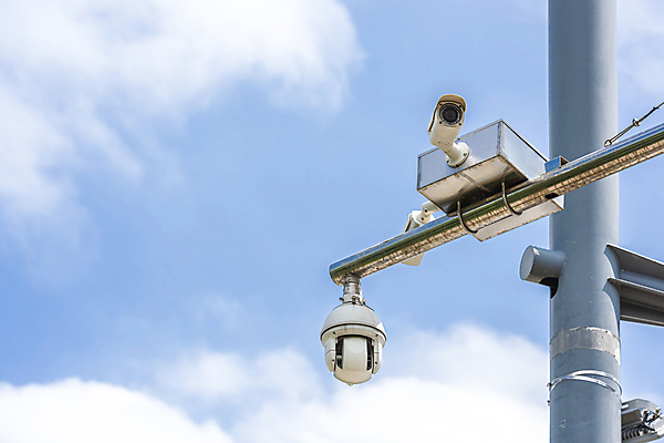 감시카메라 보안 안전 사회이슈 하늘 가로등 구름 야외 포토 JPG 사람없음 주간 국내포토