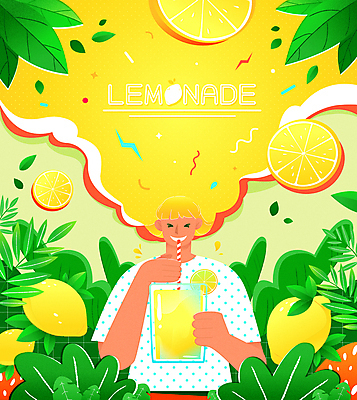 여자 잎 일러스트 잔 빨대 한명 들기 상반신 성인 타이포그라피 연두색 여름 여름휴가 바캉스 노란색 머리카락 마시기 레몬 레모네이드 레몬주스 상큼 성인여자한명만 트로피컬아트 여름축제 국내일러스트 AI파일 식물 문자 1 식기 계절 컬러 과일 모션 휴가 사람 초록색 머리 축제 과일주스 그림 에이드 여자한명만 성인여자만 파일형식 벡터 여름_계절
