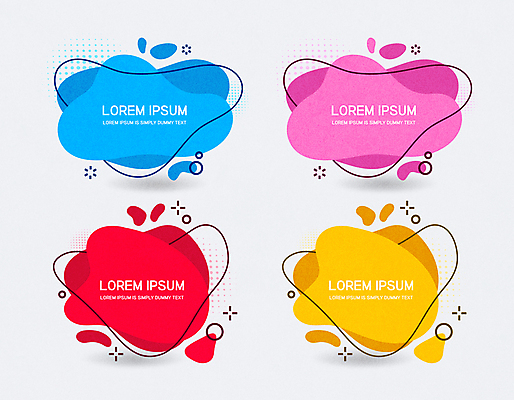 디자인 배너 일러스트 프레임 사람없음 컬러풀 엘리먼트 벡터 국내일러스트 AI파일 컬러 파일형식